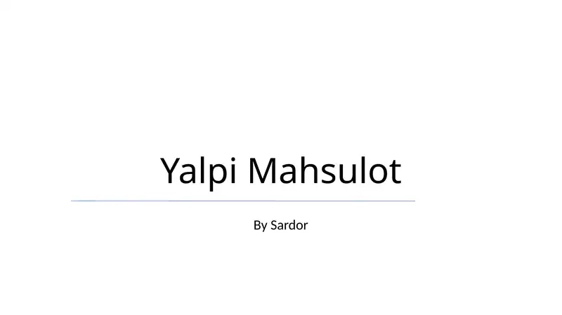 Product slide 1