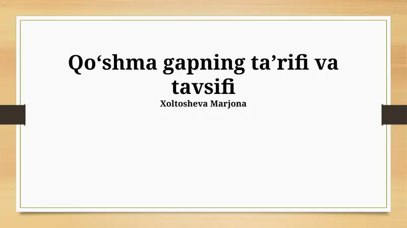 Product slide 1