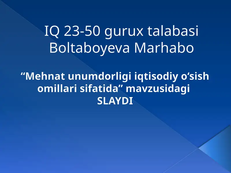Product slide 1