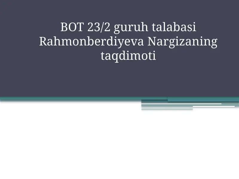 Product slide 1