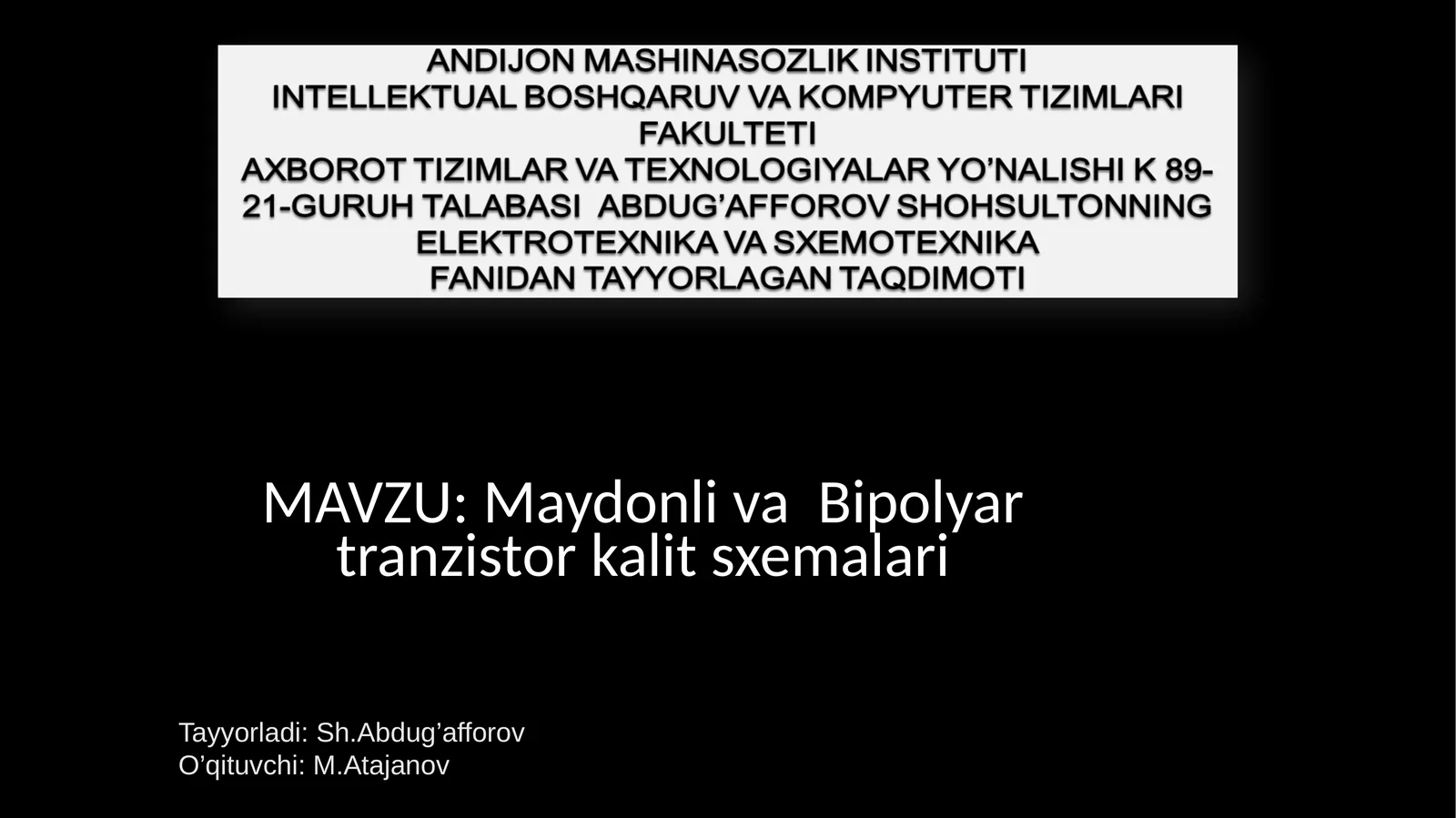 Product slide 1