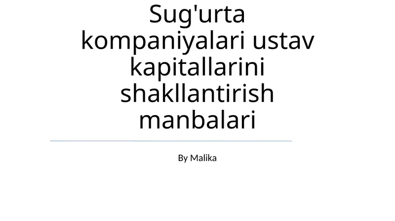 Product slide 1