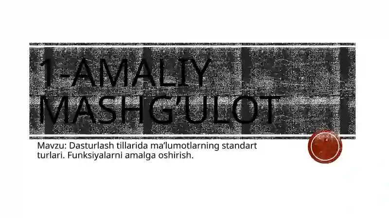 Product slide 1