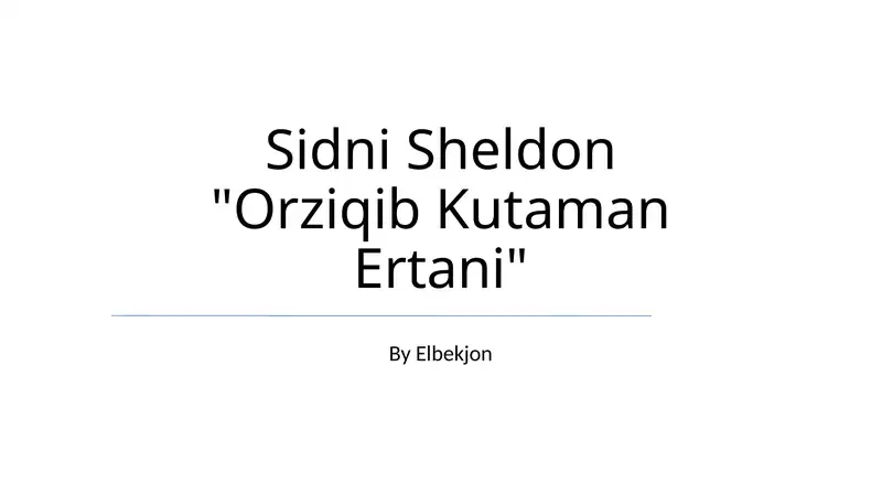 Product slide 1