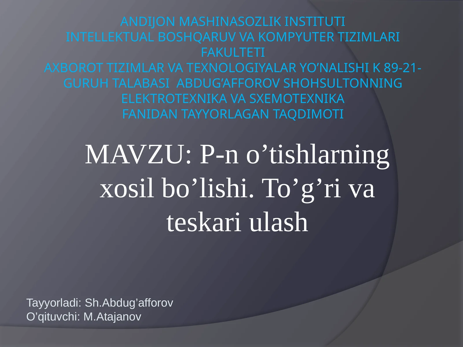 Product slide 1
