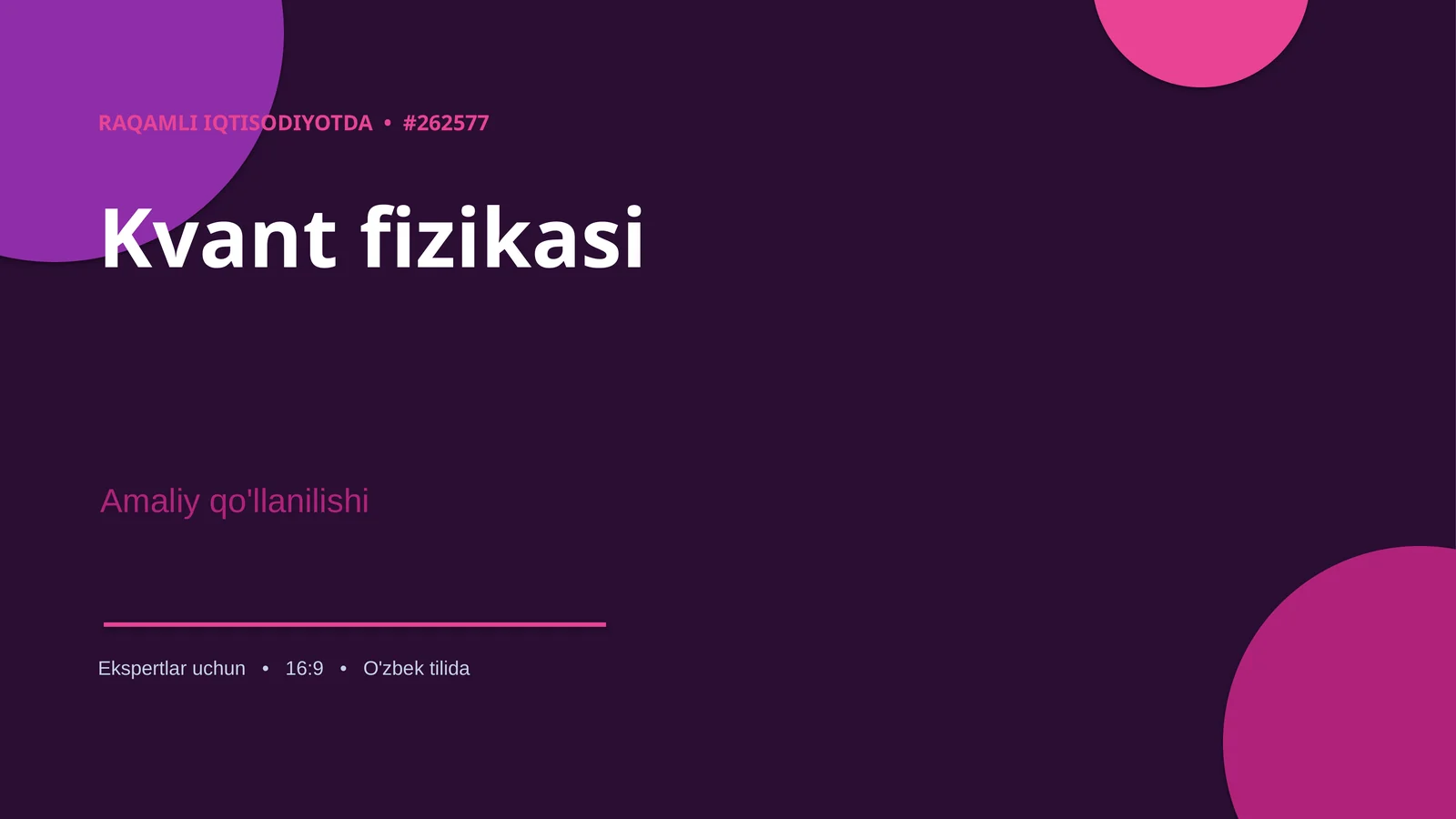 Product slide 1