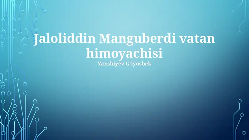 Product slide 1