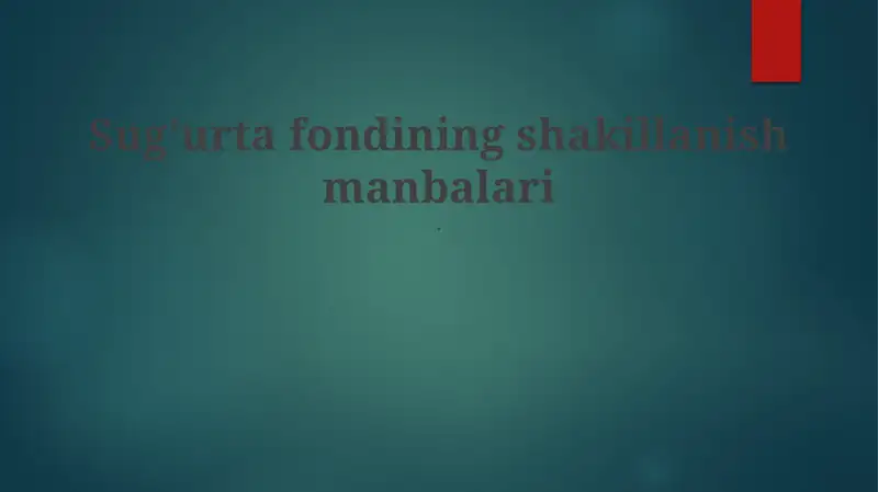 Product slide 1
