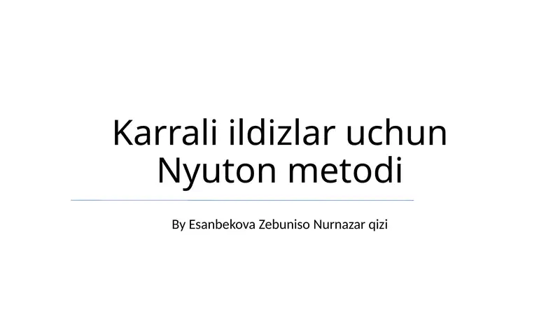 Product slide 1