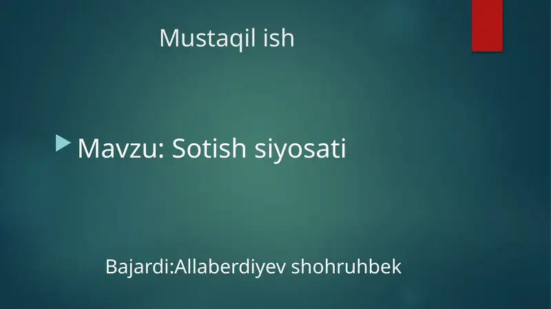 Product slide 1