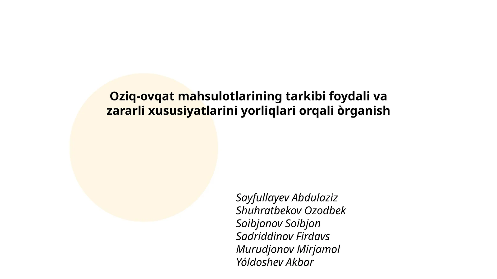 Product slide 1