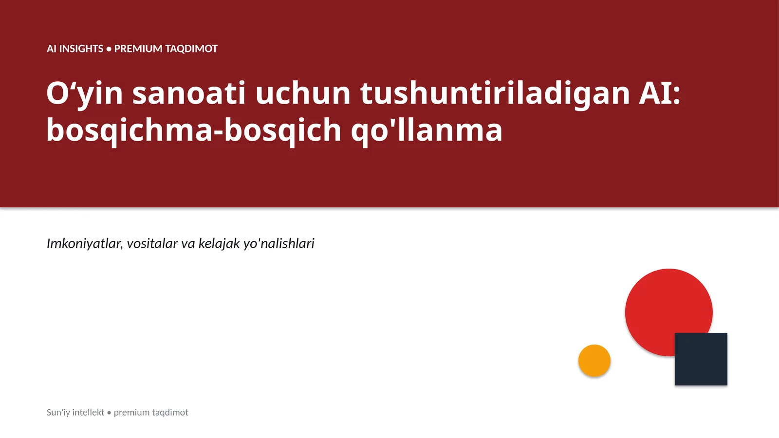 Product slide 1