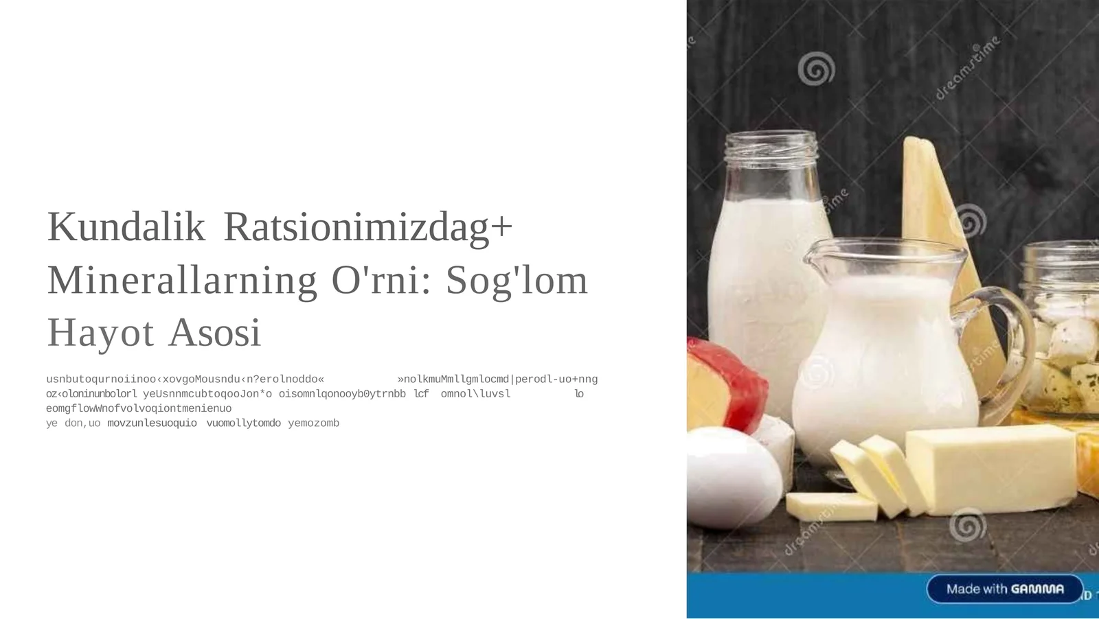 Product slide 1