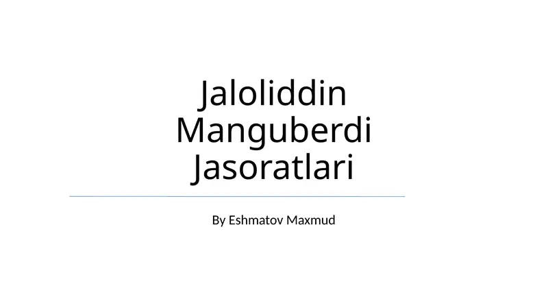 Product slide 1
