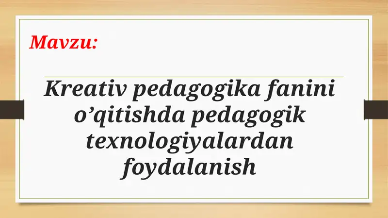 Product slide 1