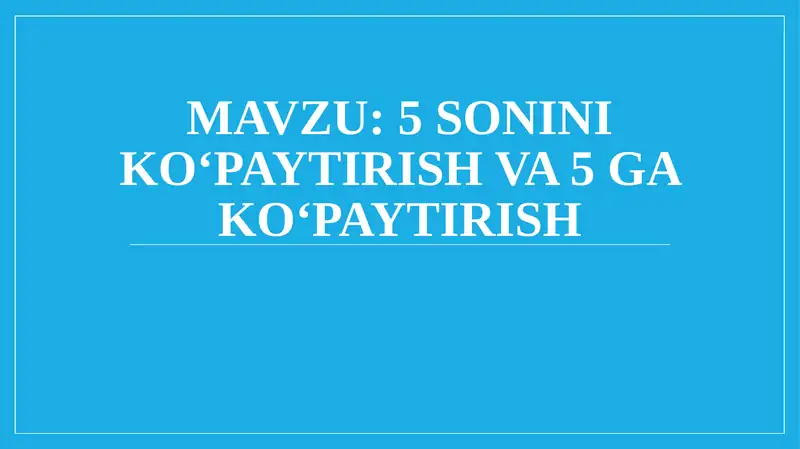 Product slide 1