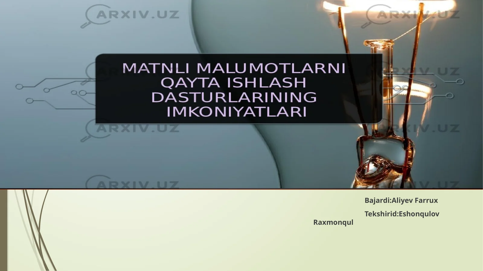 Product slide 1