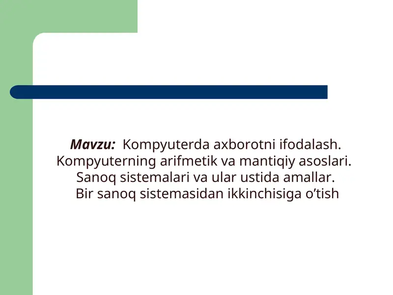 Product slide 1