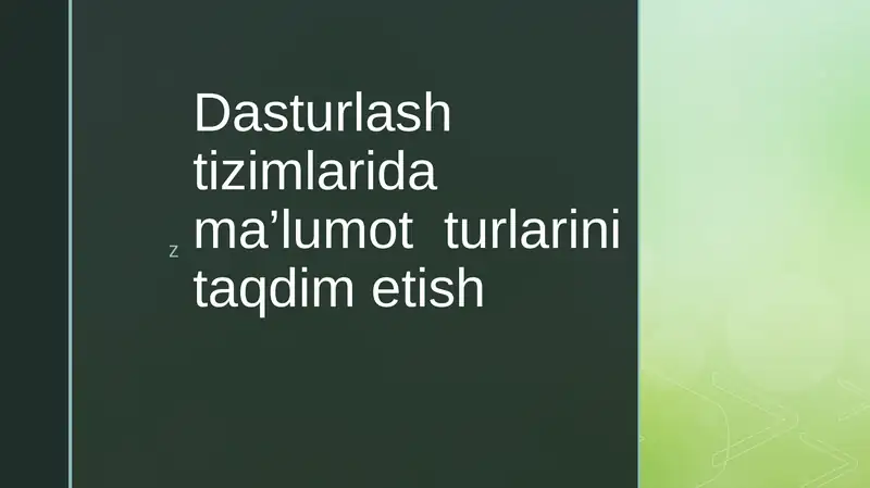 Product slide 1
