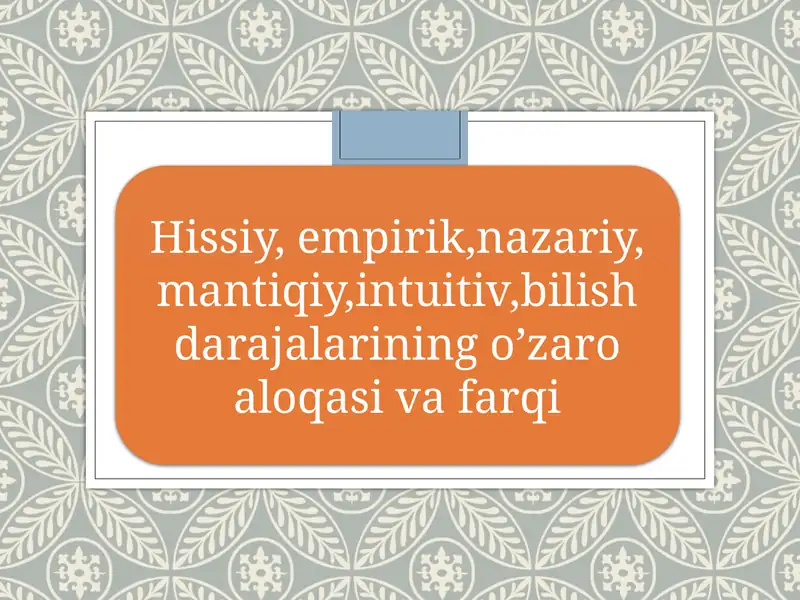 Product slide 1