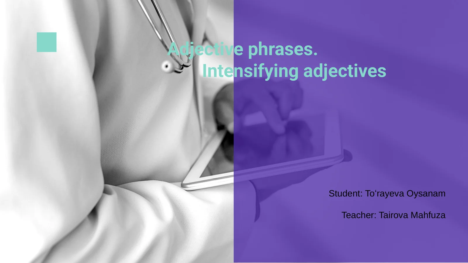 Product slide 1