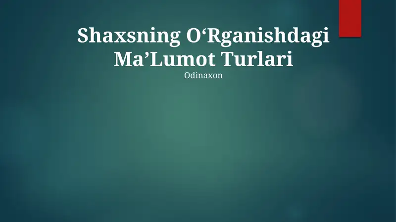 Product slide 1