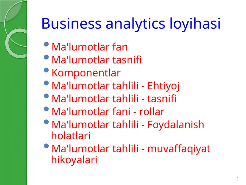 Product slide 1