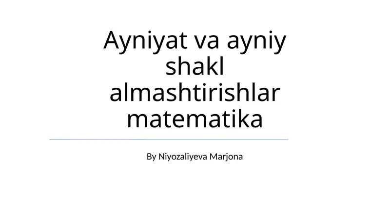 Product slide 1