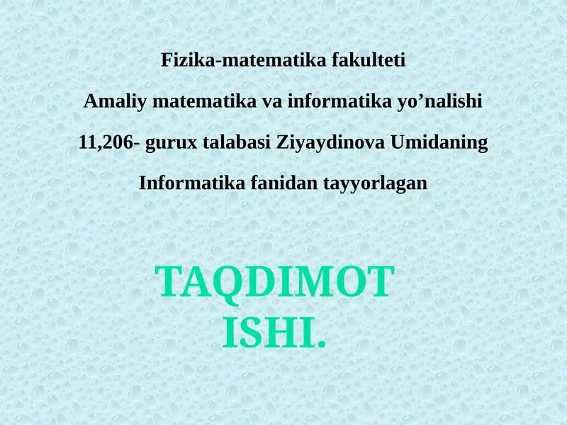 Product slide 1