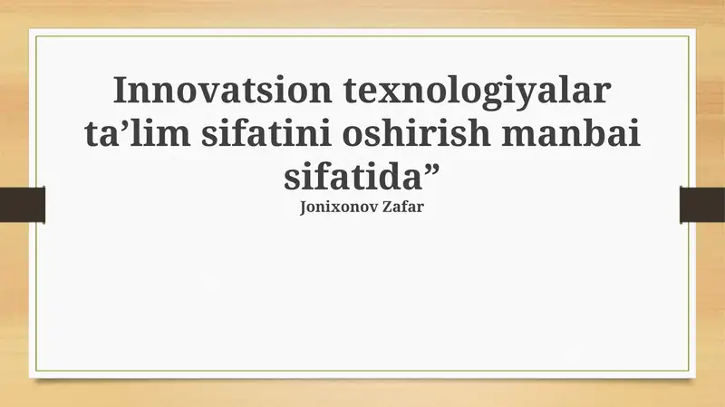 Product slide 1