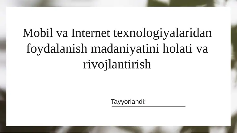 Product slide 1