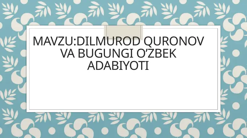 Product slide 1