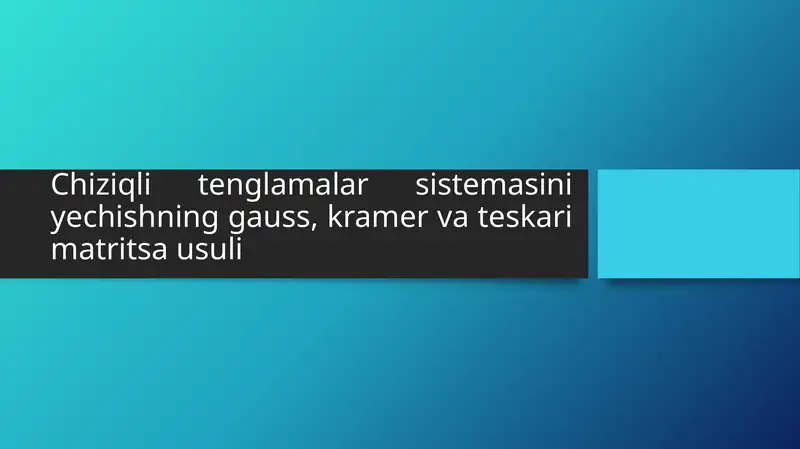 Product slide 1