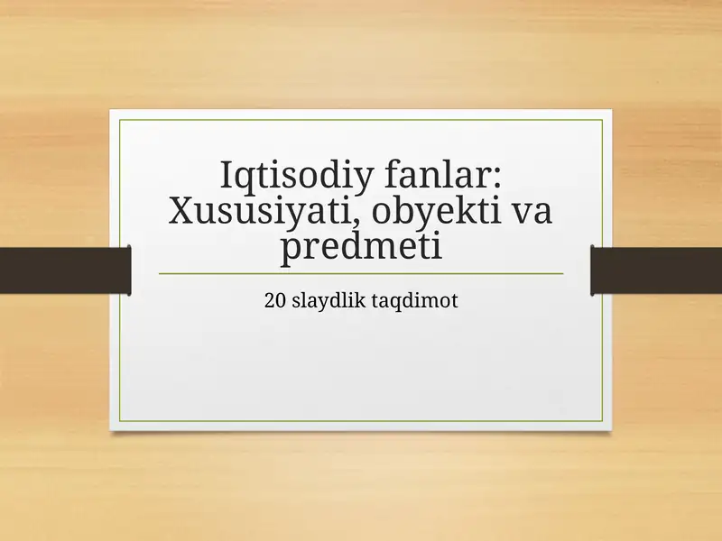Product slide 1