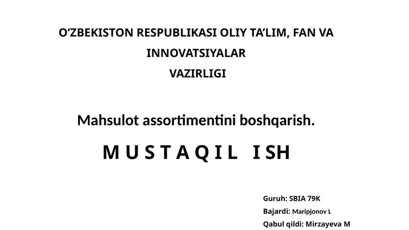Product slide 1