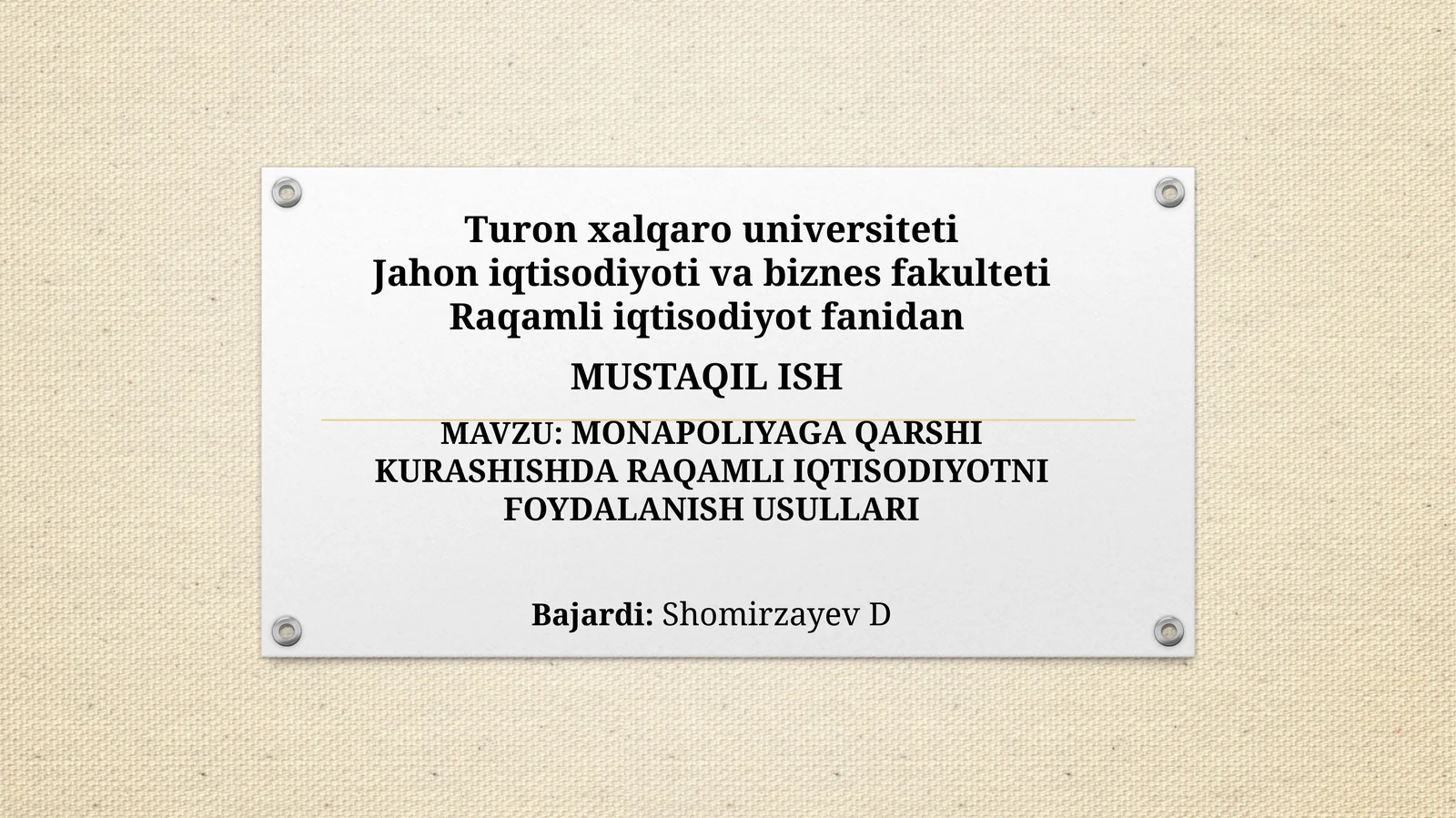 Product slide 1