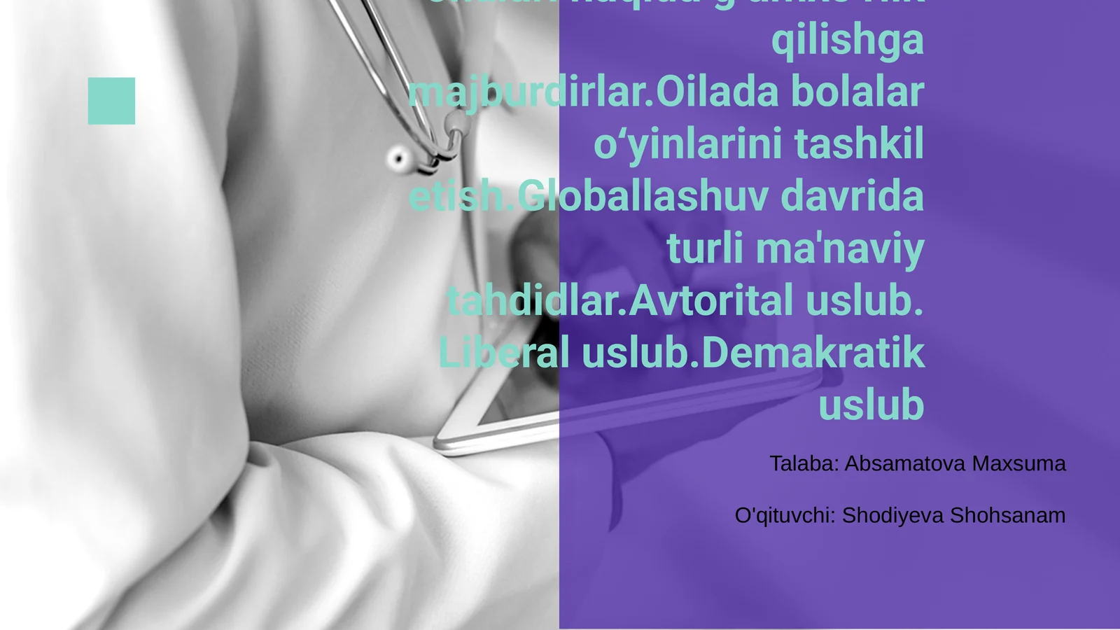 Product slide 1
