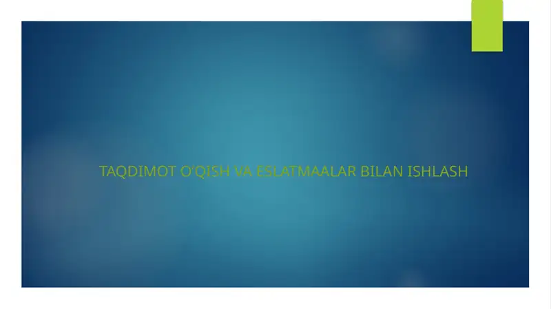 Product slide 1