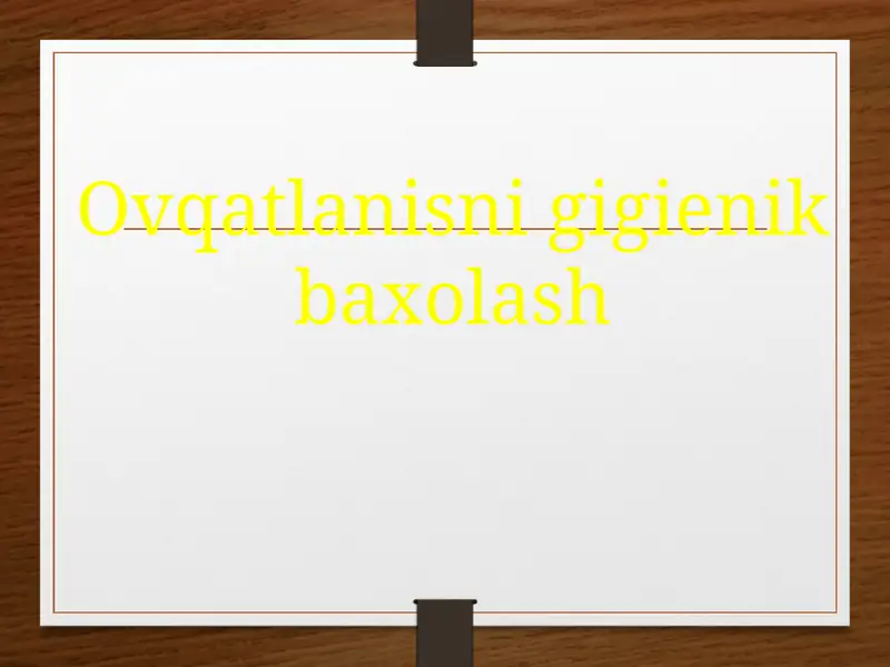 Product slide 1