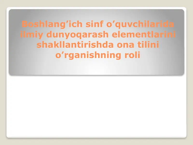 Product slide 1