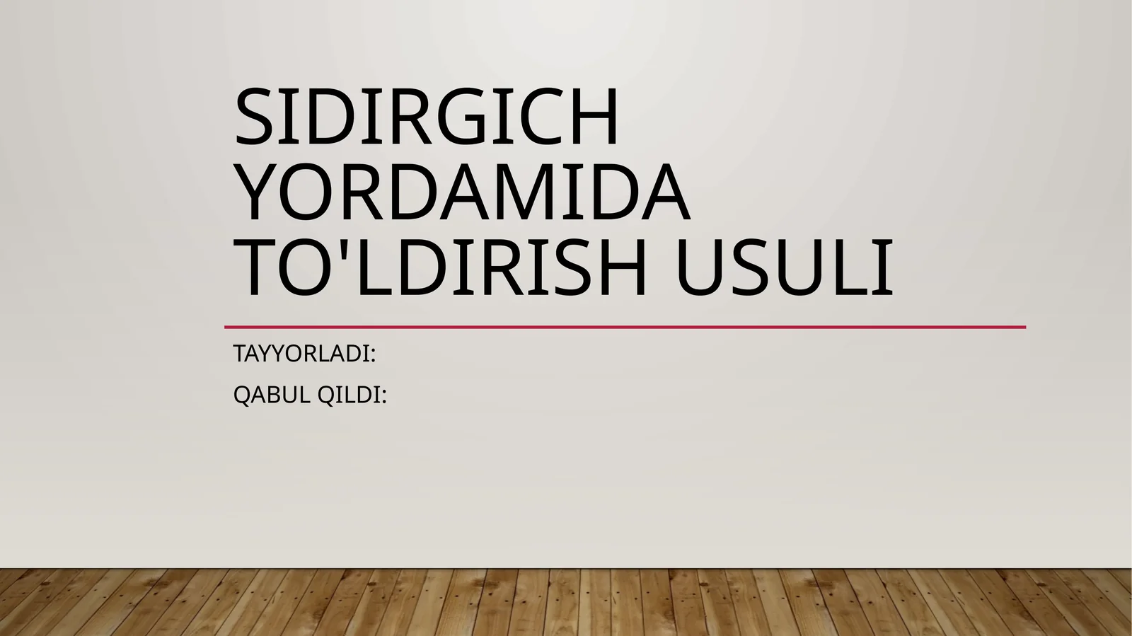 Product slide 1