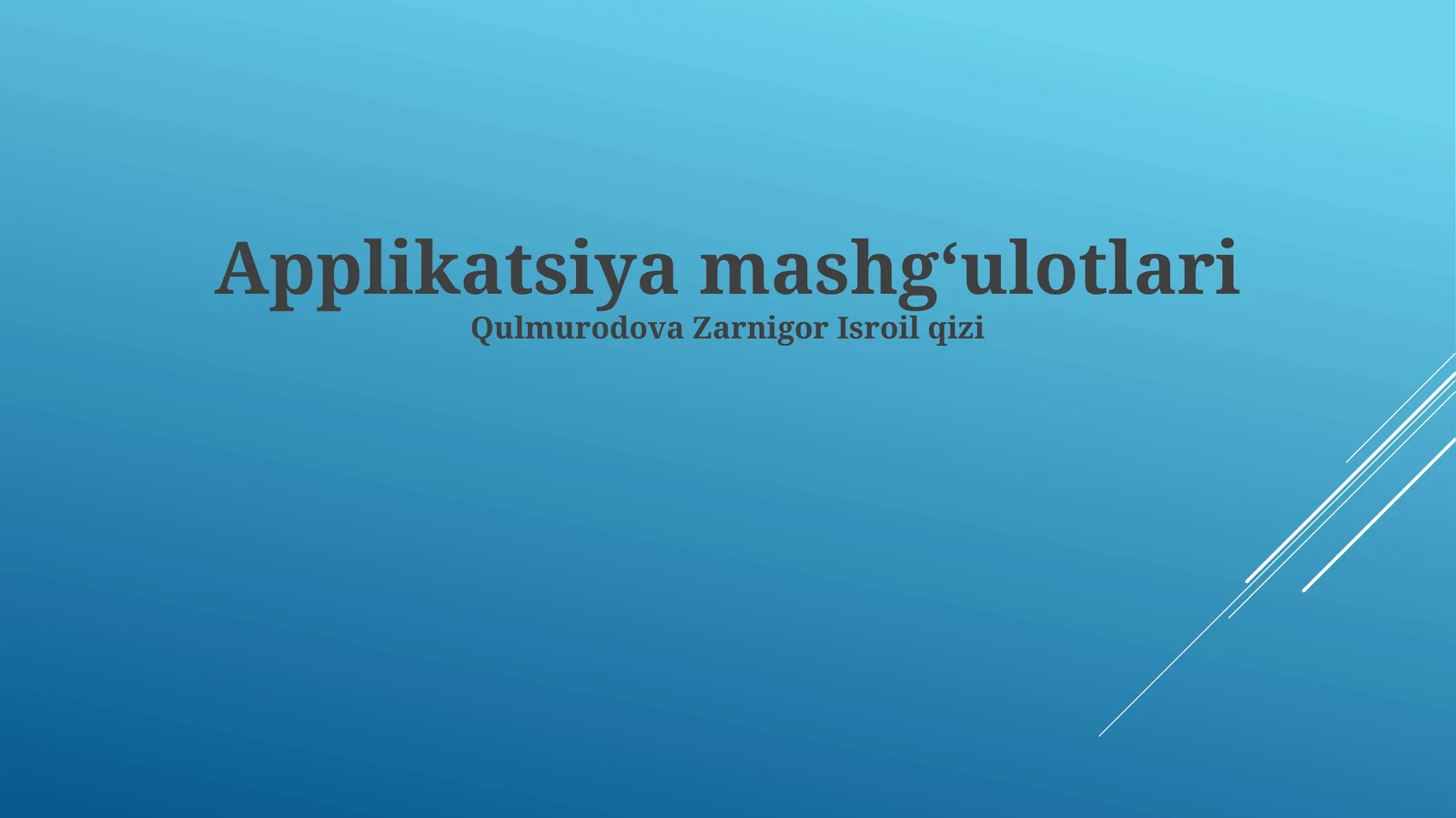 Product slide 1