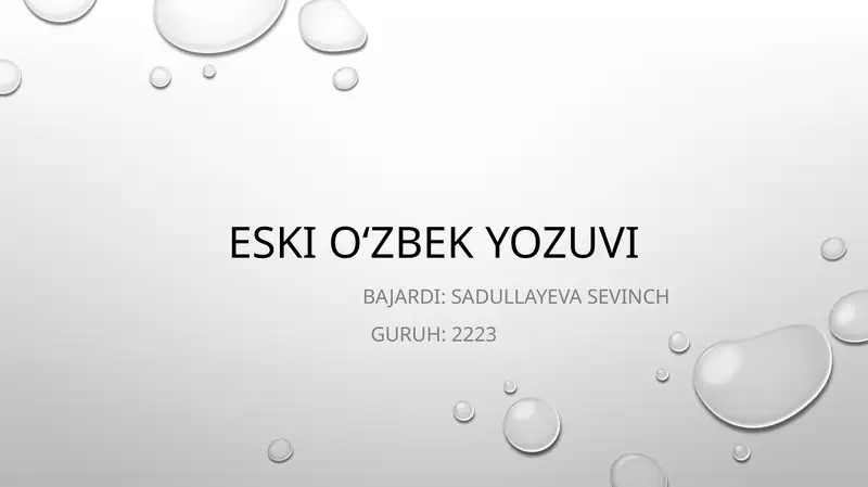 Product slide 1