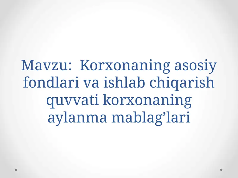 Product slide 1