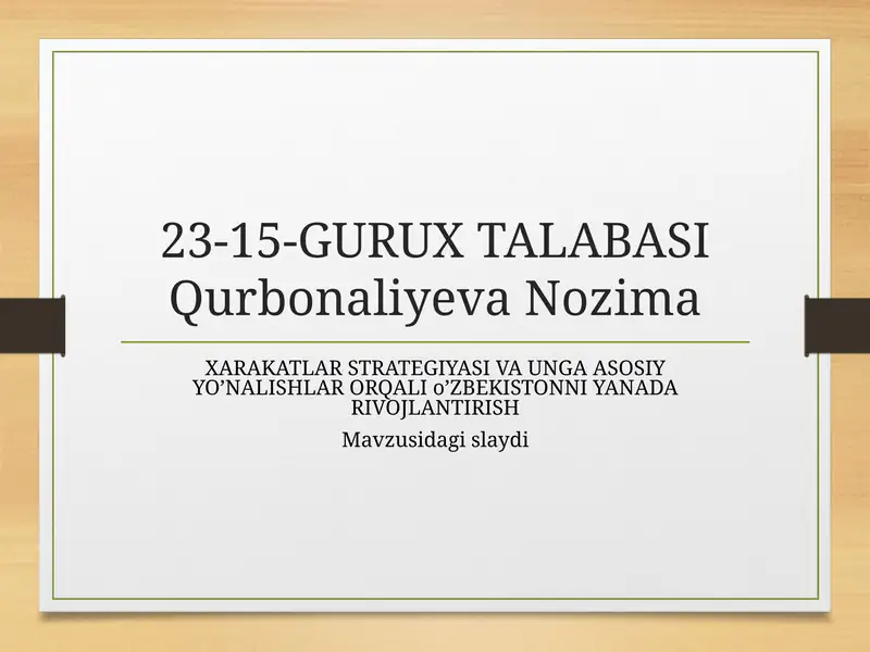 Product slide 1