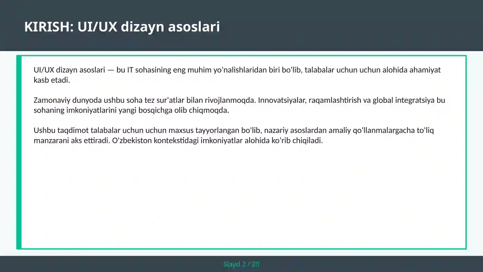 Product slide 2