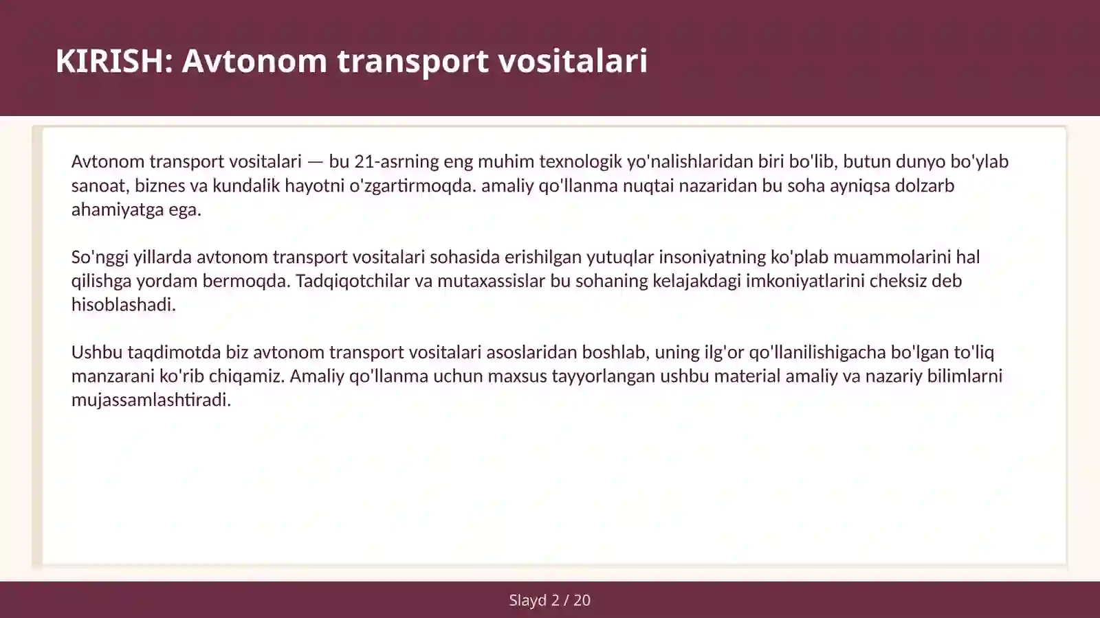 Product slide 2